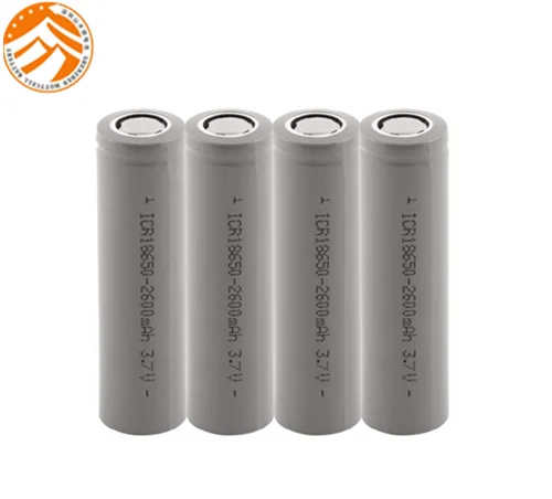 IEC 62133 Zylinder Li-Ionen-Hochtemperatur-Lithiumbatterie 18650 3,7v 2600mah 5