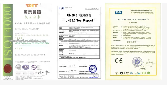 LiFePo4 IFR 26650 Lithium-Ionen-Wiederaufladbare Batterie 3,2 V 3300 mAh Für Solarenergiesystem 2