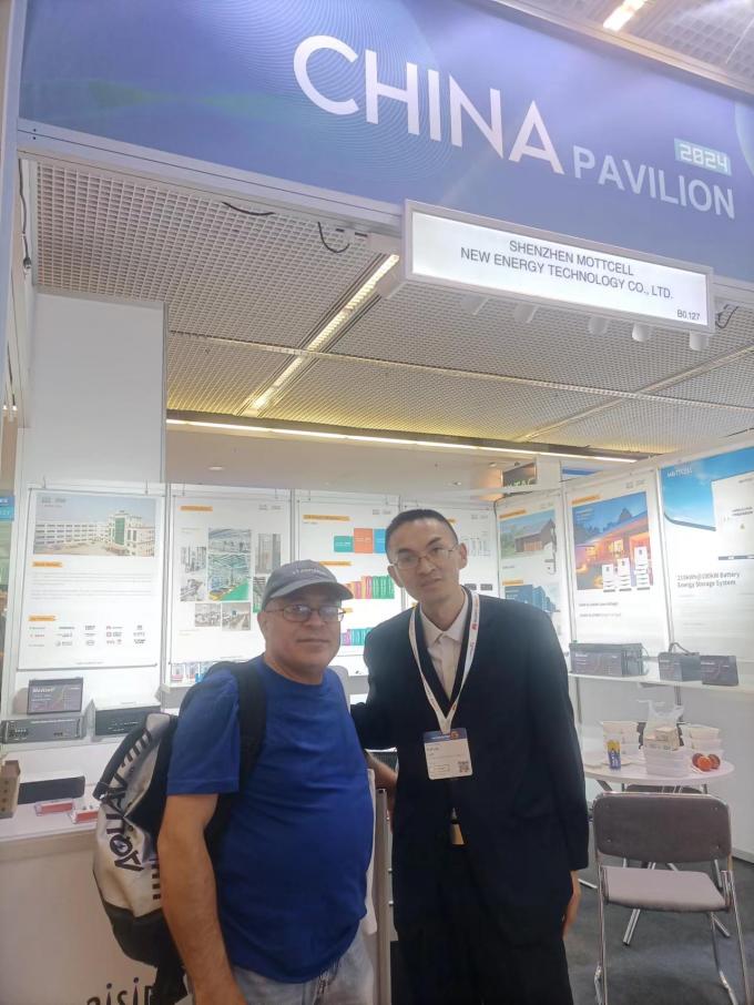 neueste Unternehmensnachrichten über Mottcell wird auf der Intersolar Europe 2024 präsentiert und ist führend bei neuen Energiespeicherlösungen  1