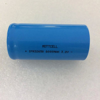 3.2V Lifepo4 Li-Ionen-Zylinder Lithiumbatteriezelle 32700 32650 5000mAh 6000mAh