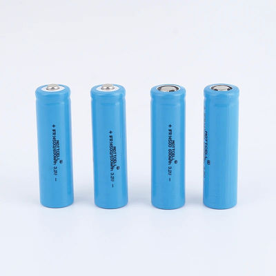 14500 3,2 V Wiederaufladbare Zylinder-Lithiumbatterie AA Größe 600mAh 500mAh