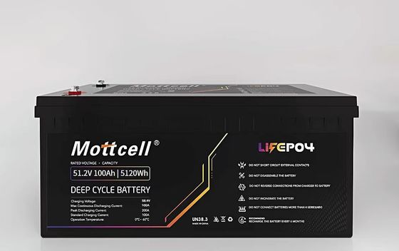 LiFePO4 Industrielle Lithiumbatterie 48V 100Ah für elektrische Gabelstapler und Solarenergie