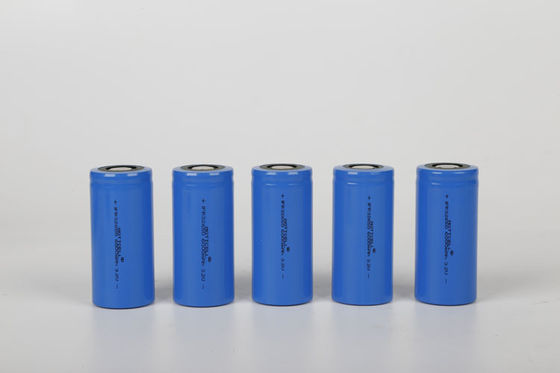 32650 3,2 V Lifepo4 Zylinder Lithiumbatterie 5000mah 6000mah Li-Ionenzelle