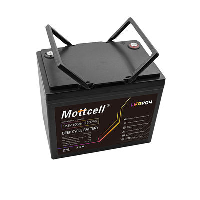 Langlebigkeit 12V LiFePO4 Batteriemodule Kapazität 100Ah Leichtgewicht ABS/PVC Gehäuse