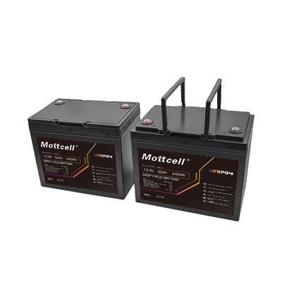 IP67 geschützt 50A 12V Lifepo4 Batterie M8 Terminal 640Wh Kapazität / 3000-5000 Zyklusdauer