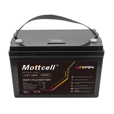 LiFePO4 Lithium-Ionen-Phosphat-Batteriepack 12V 24V 100h 200h Solarenergie