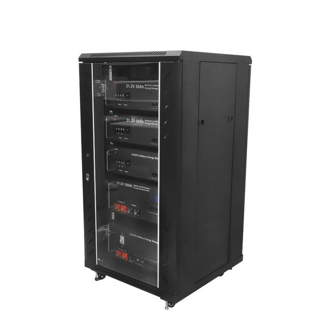 19" Rack Ess Anpassungsfähiges Wohnsystem ESS DC 50ah 100ah Lithiumbatterie Energiespeicherlösungen 3