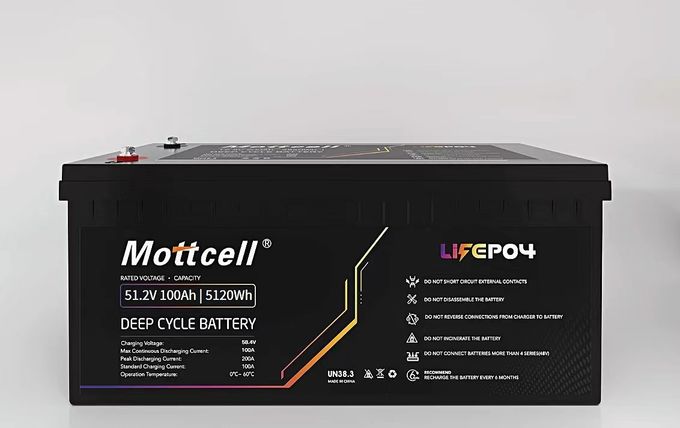 LiFePO4 Industrielle Lithiumbatterie 48V 100Ah für elektrische Gabelstapler und Solarenergie 3