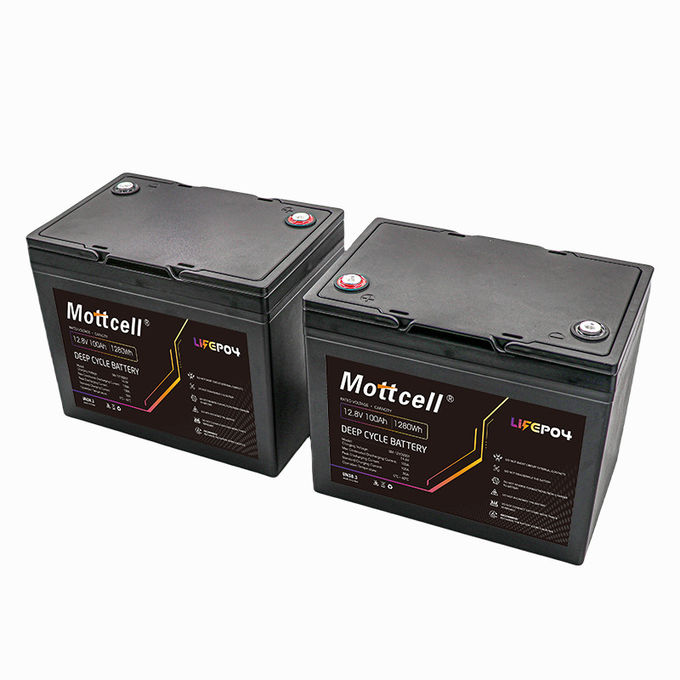 12V LIFEPO4 BATTERY PACK Blei-Lithium-Batterie zur Speicherung von Energie in Sonnenneuen Energiesystemen 24V 100AH RV GOLF CART 1